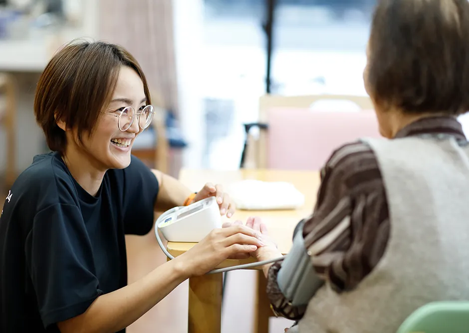看護師［訪問看護］ U.Kさんインタビューの様子（2）