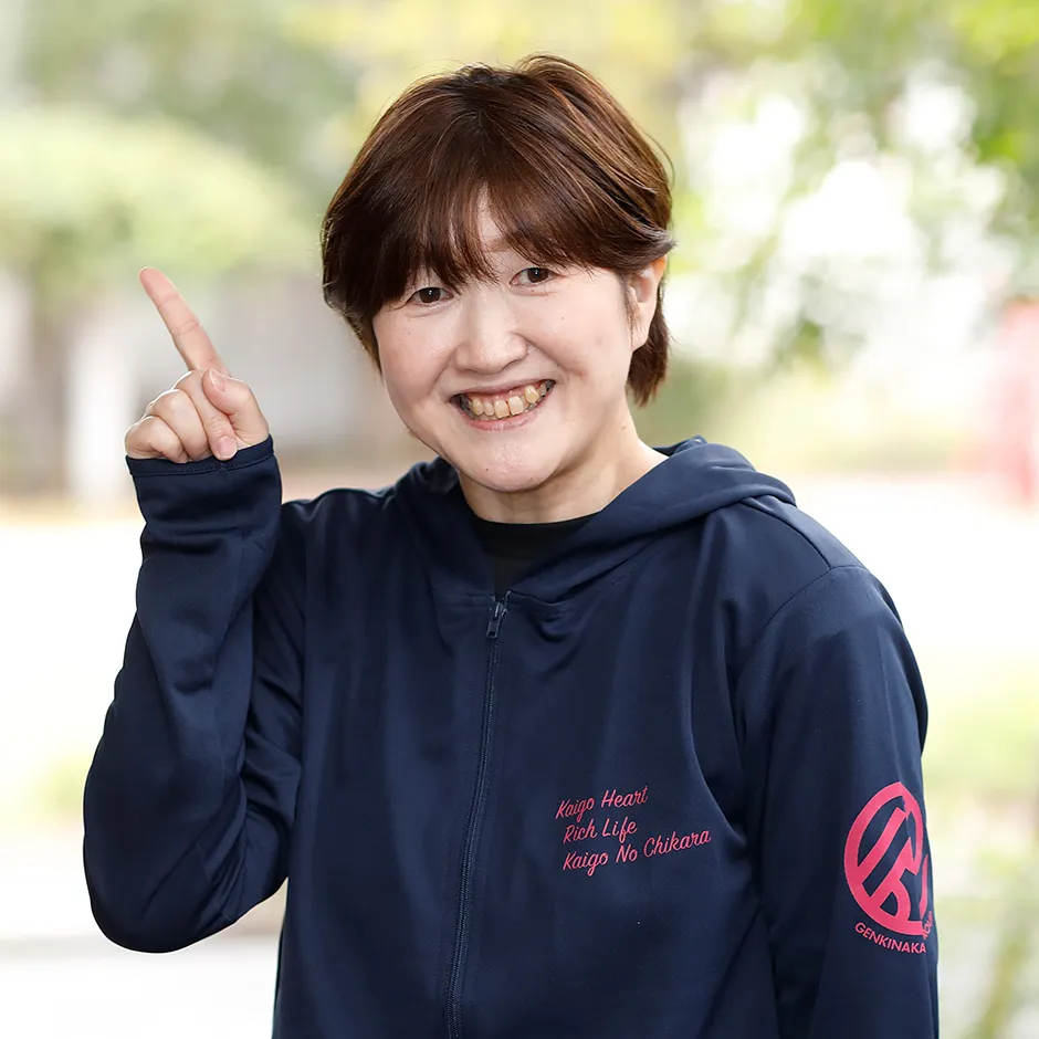 介護士［住宅型有料老人ホーム］ Y.Yさんインタビューの様子（4）