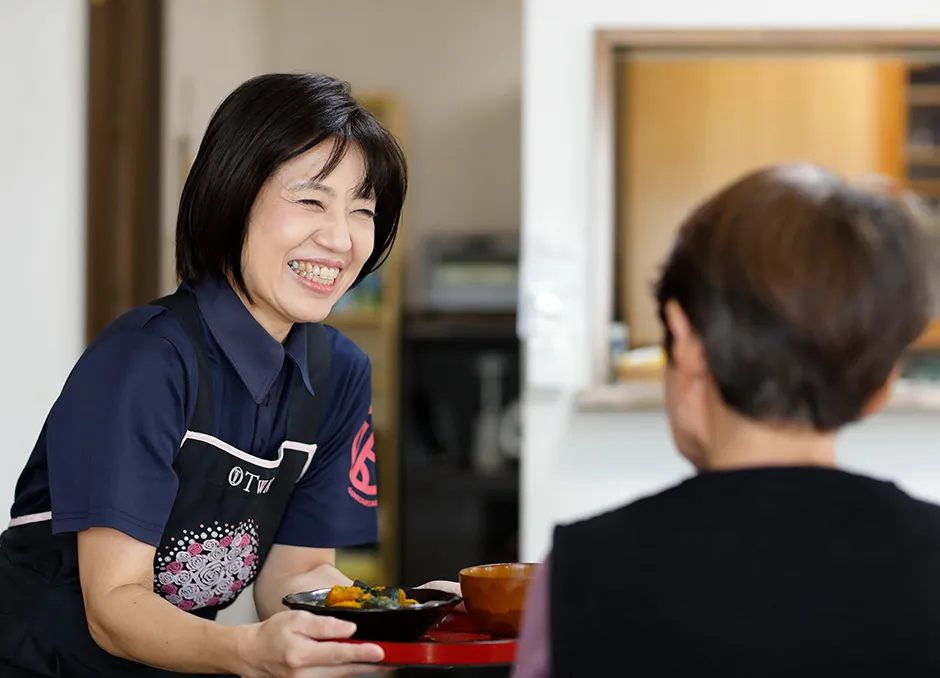 介護士 ［訪問介護］ M.Yさんインタビューの様子（3）