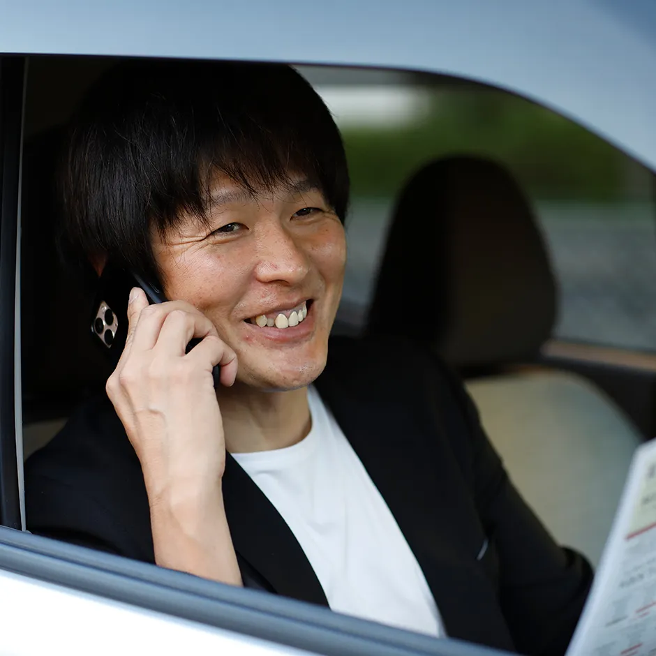 営業［入居担当］ H.Hさんインタビューの様子（3）