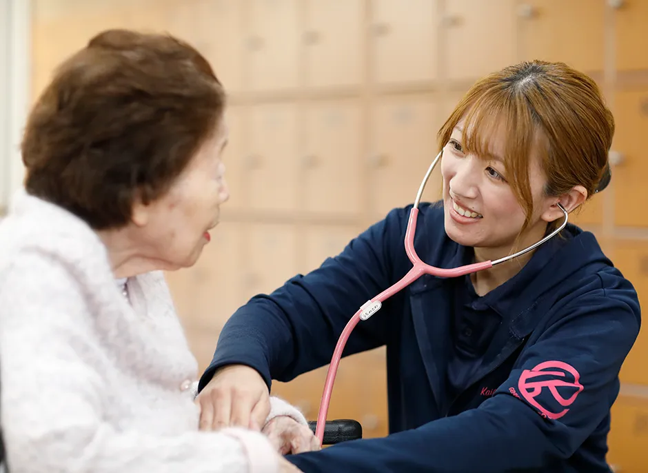 看護師［訪問看護］ U.Sさんインタビューの様子（2）