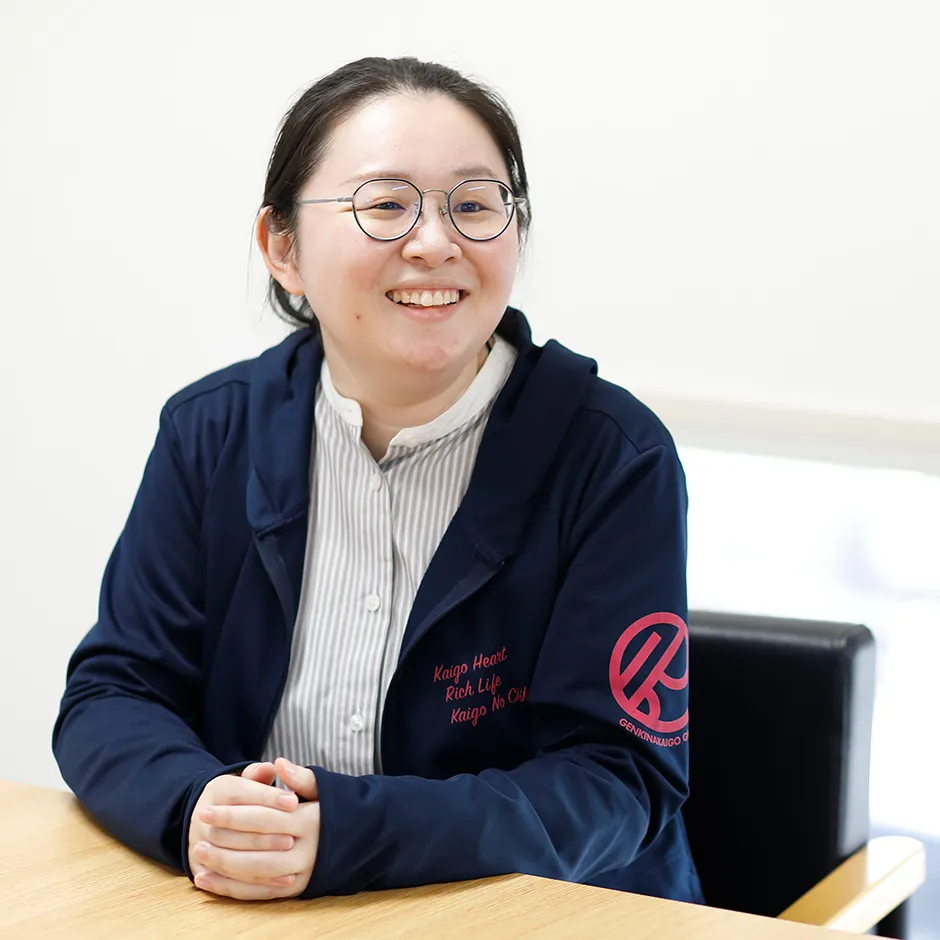 事務員［経理グループ］ N.Hさんインタビューの様子（1）